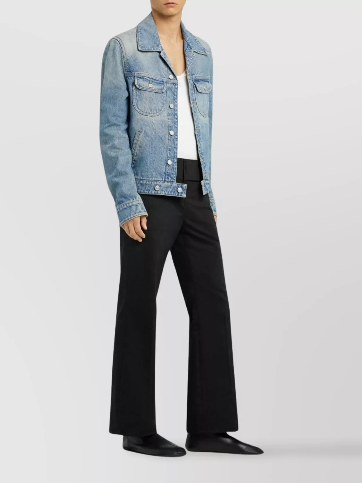 Courrèges Tailored Blazer With Buttoned Cuffs And Pockets