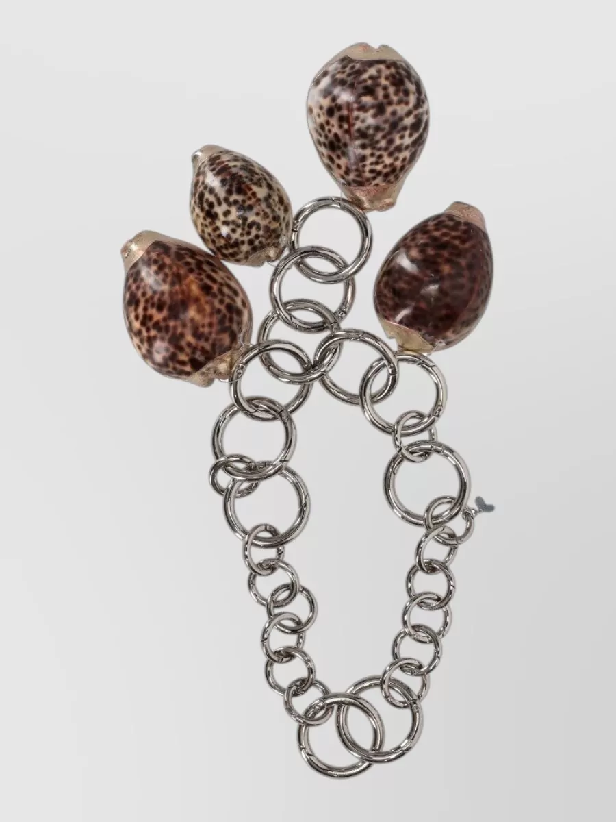 Niccolò Pasqualetti Leather Chain Bracelet