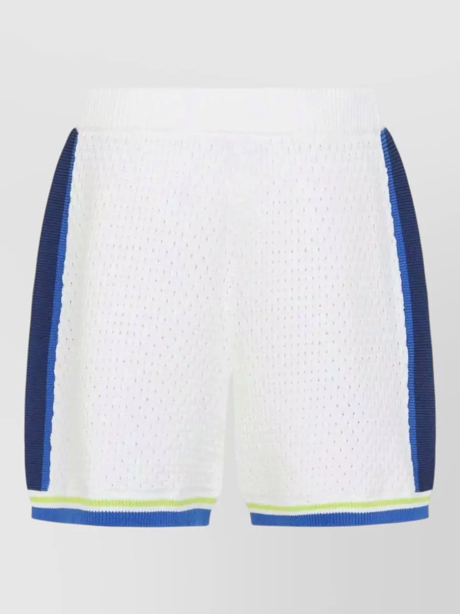 Casablanca striped knit swim shorts