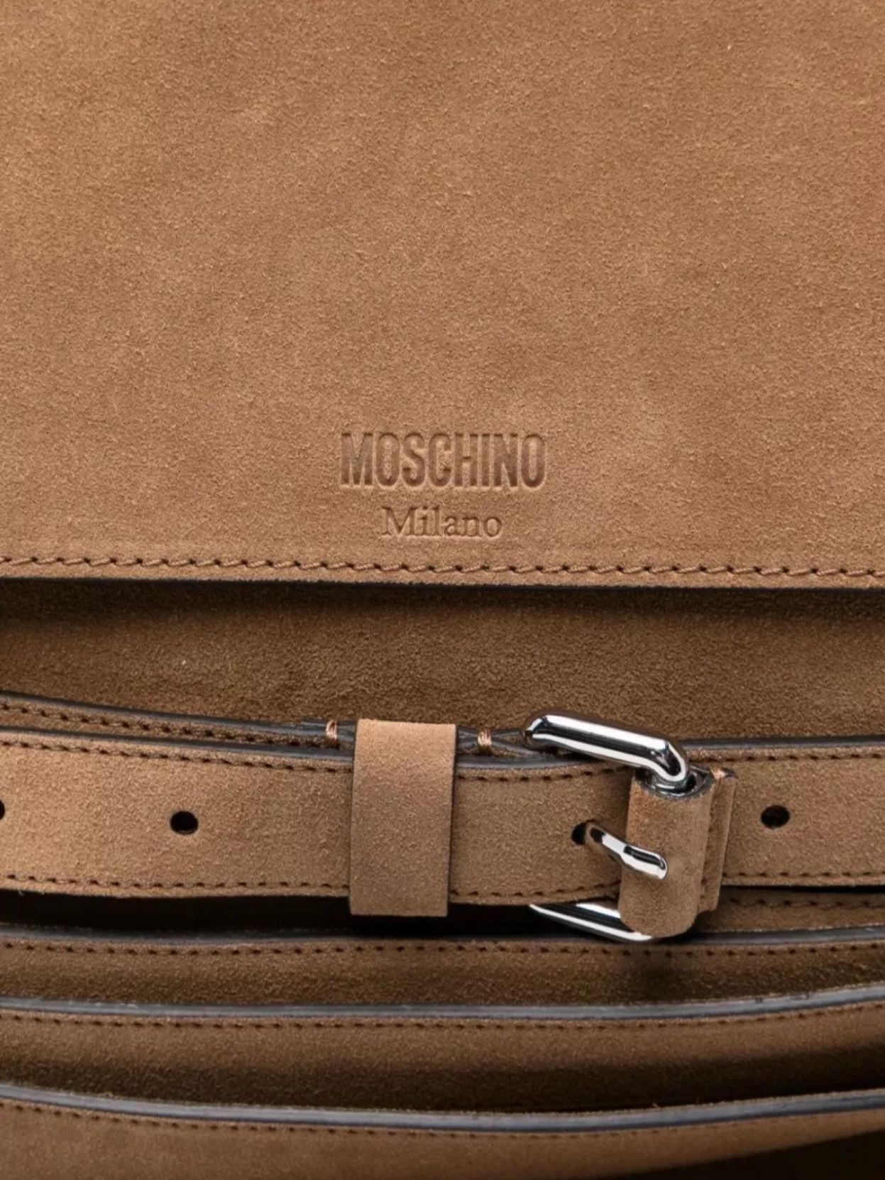 Moschino Large Tie Me Shoulder Bag