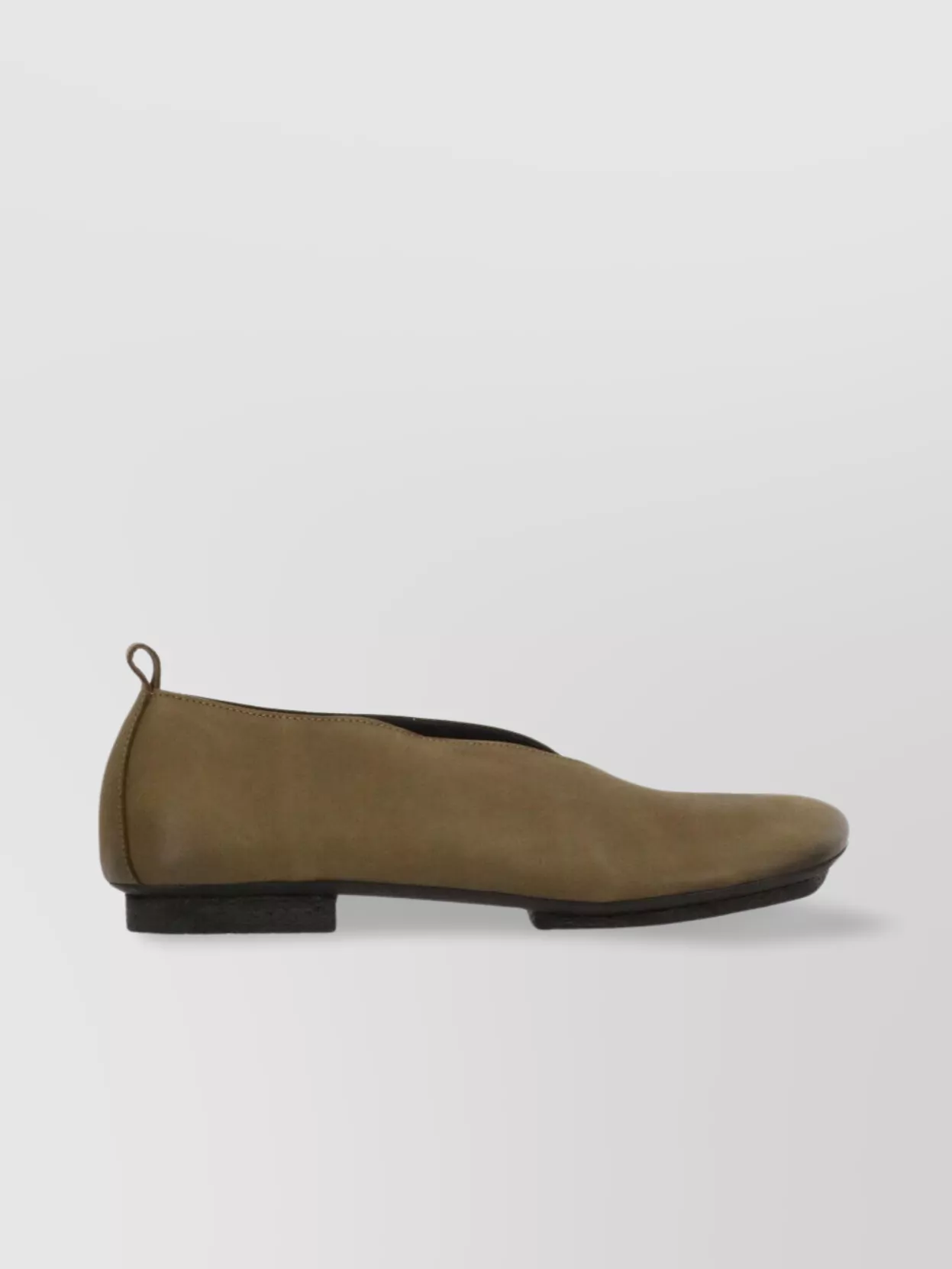 Uma Wang Lace-Up Ballet Shoes Squared Toe