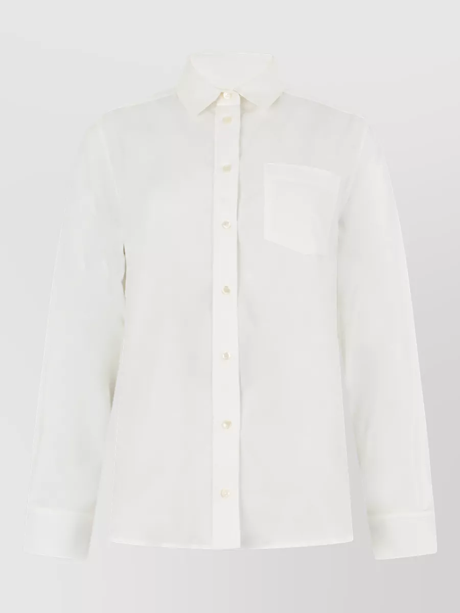 Weekend Max Mara cotton long-sleeve shirt