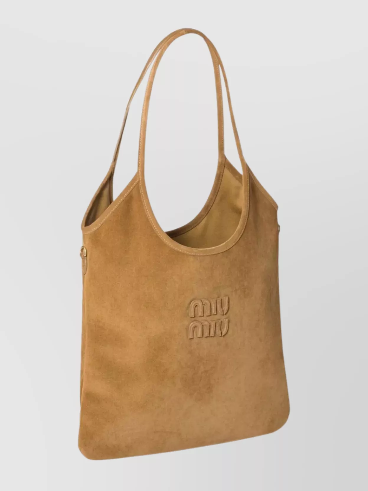 Miu Miu Suede Tote Bag Double Handles