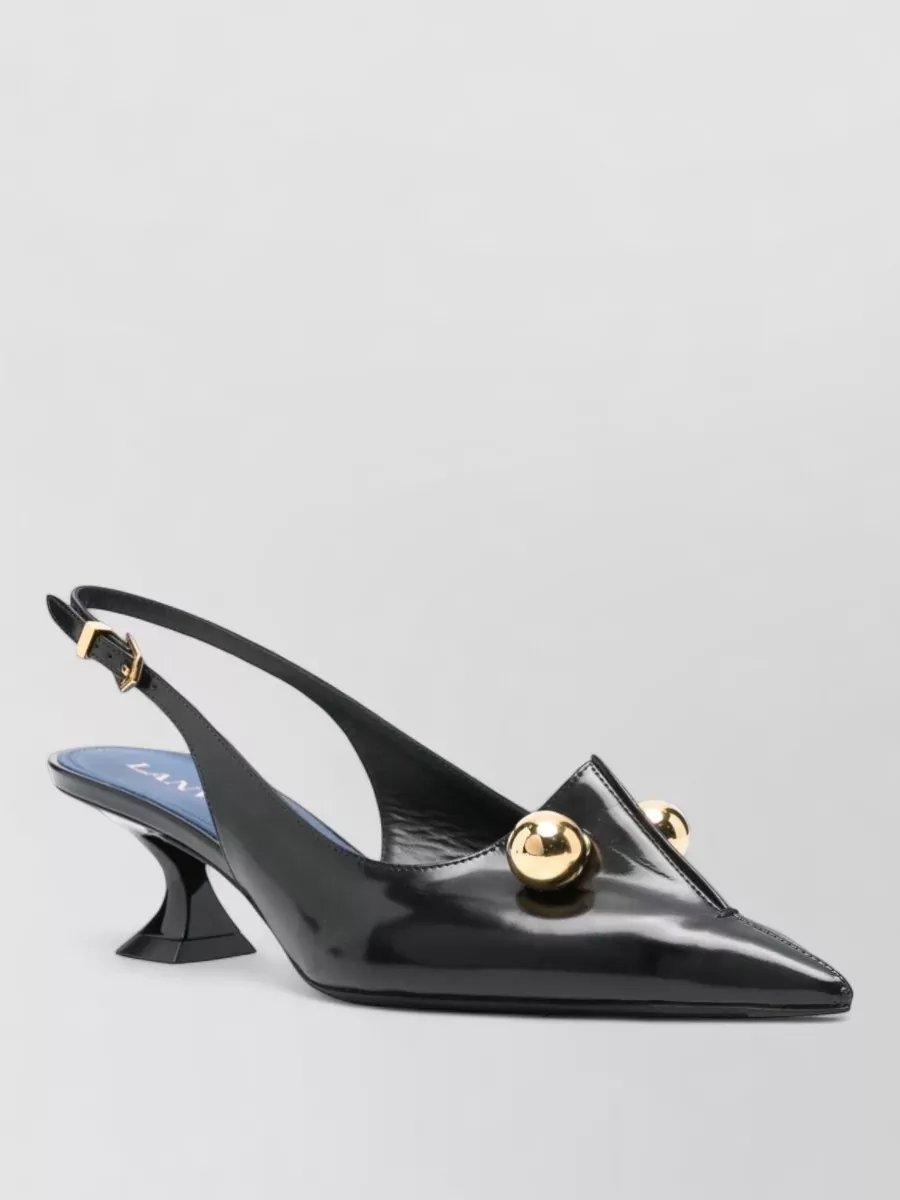 Lanvin leather high heel pumps