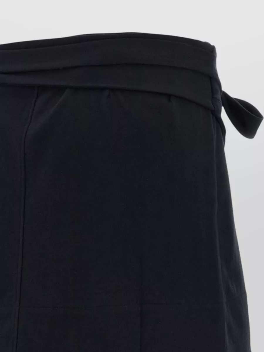 Isabel Marant Berenice Skirt Asymmetric Design Tie Waist