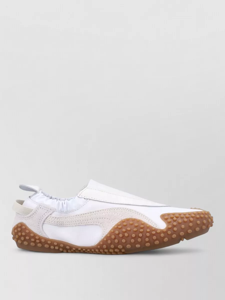 Puma Leather Slip-On Sneakers