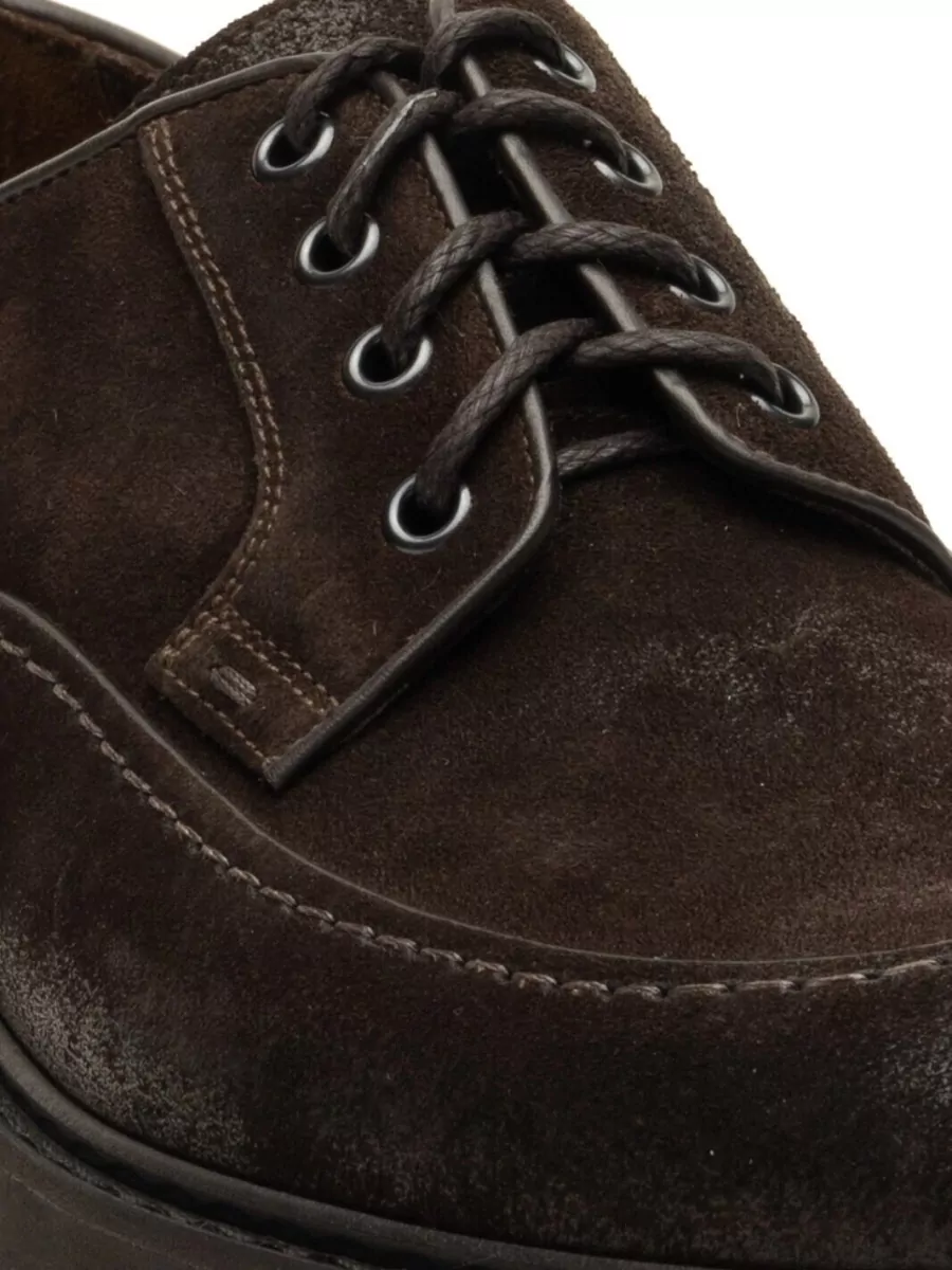 Doucal's Leather Derby Shoes