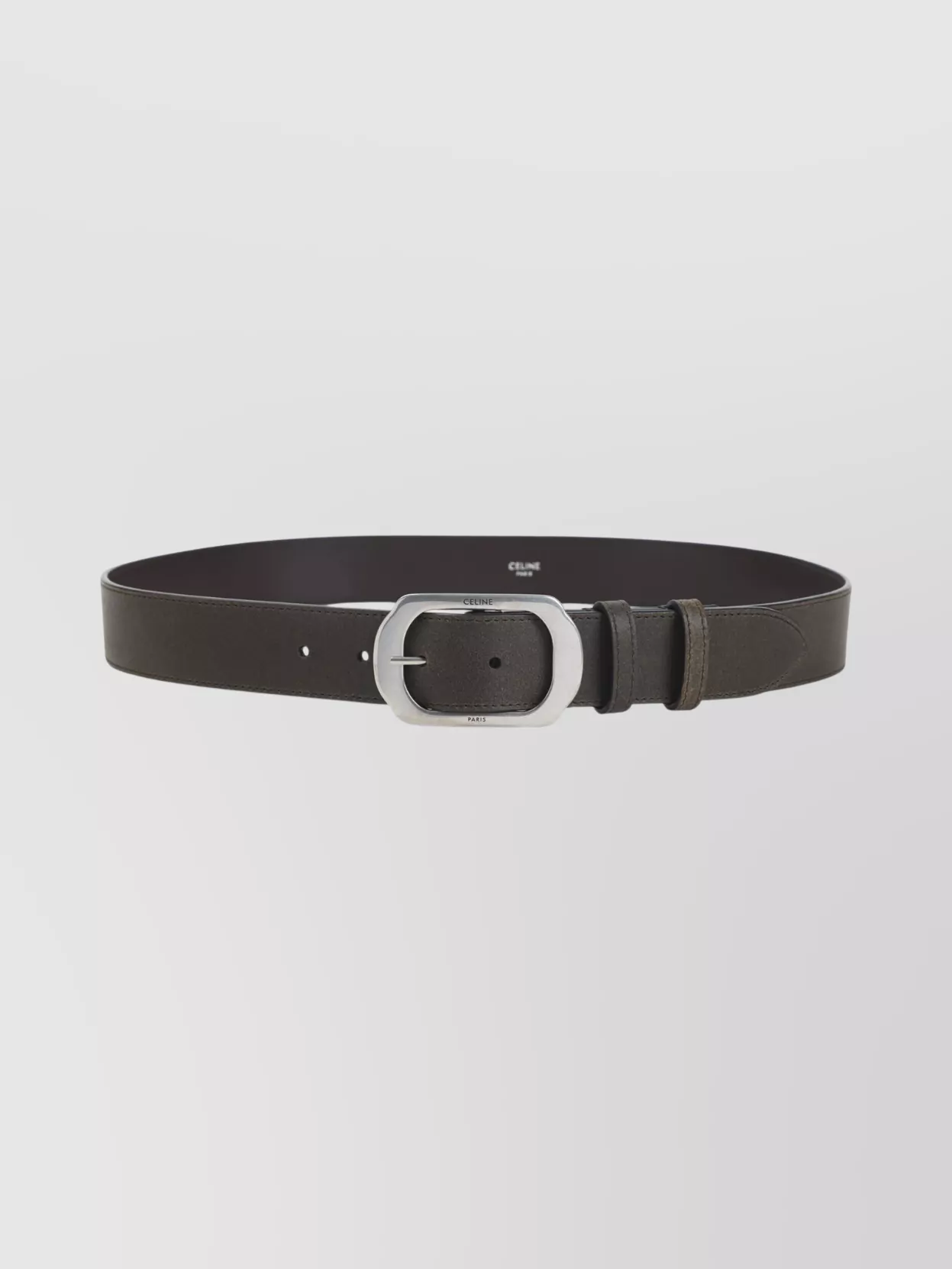 Celine Adjustable 35Mm Belt Metal Buckle