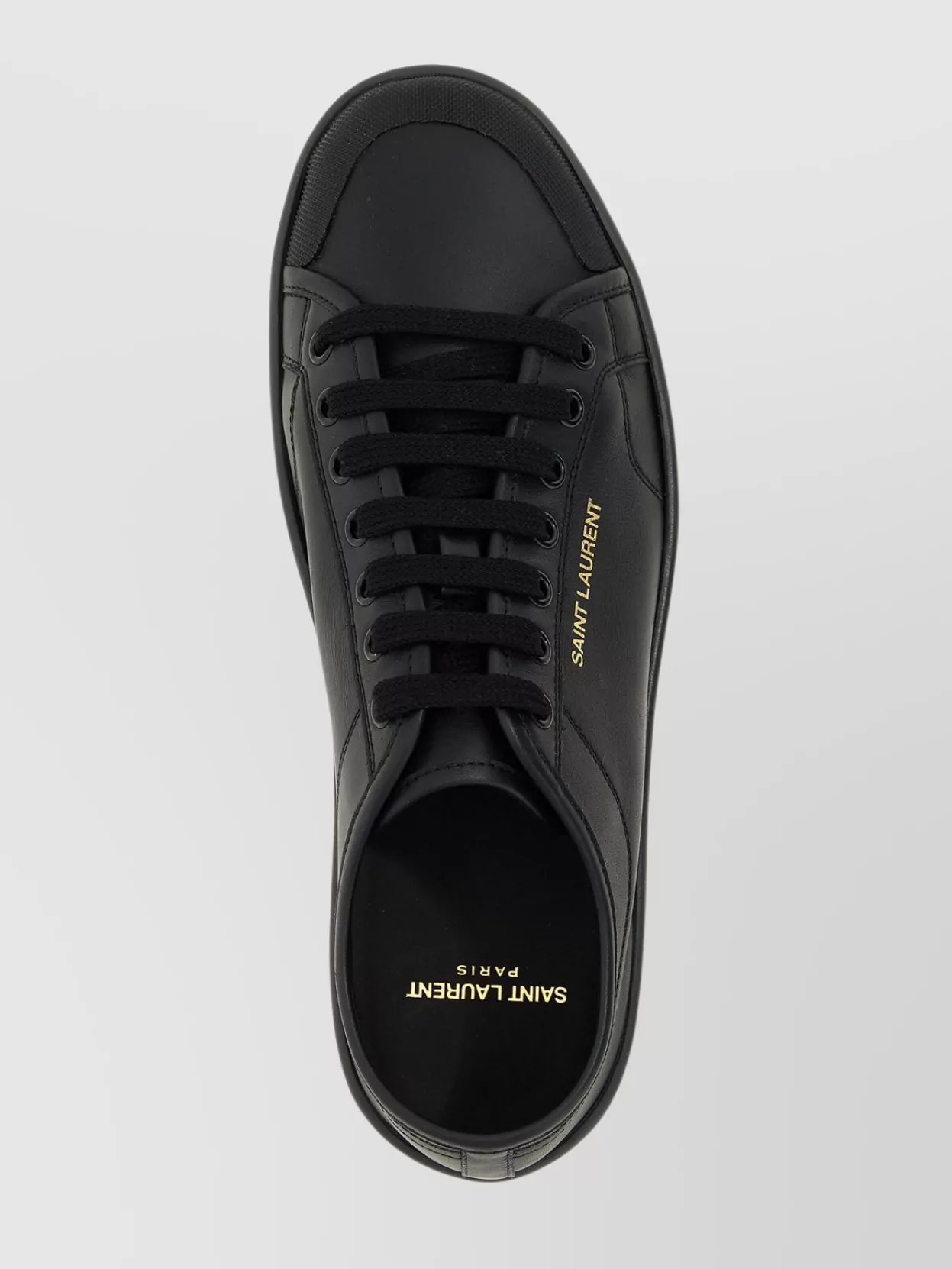 Saint Laurent Casual Round Toe Rubber Sole Sneakers