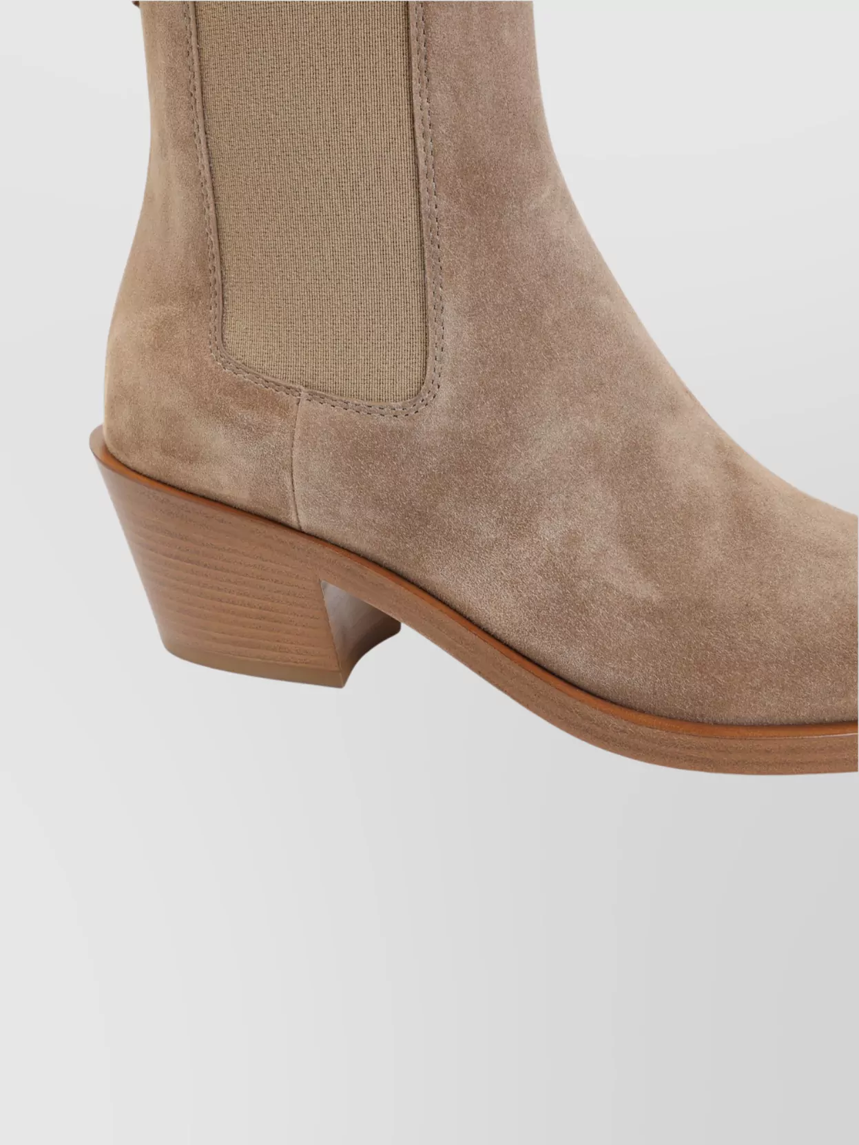 Gianvito Rossi Suede Leather Ankle Boots