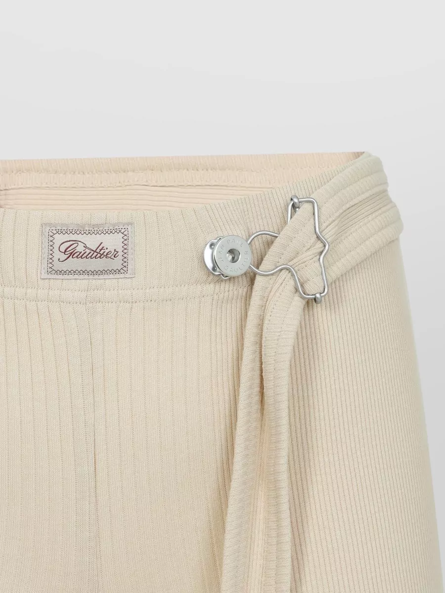 Jean Paul Gaultier Ribbed Mini Shorts