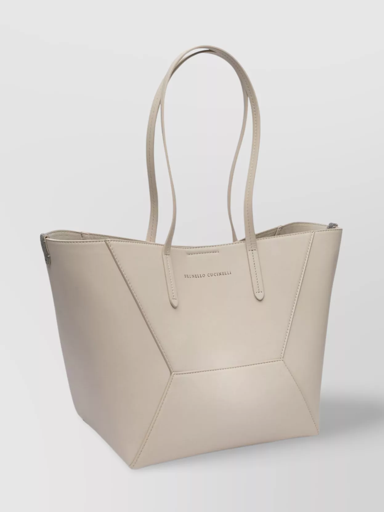 BRUNELLO CUCINELLI DOUBLE HANDLE SHOULDER BAGS