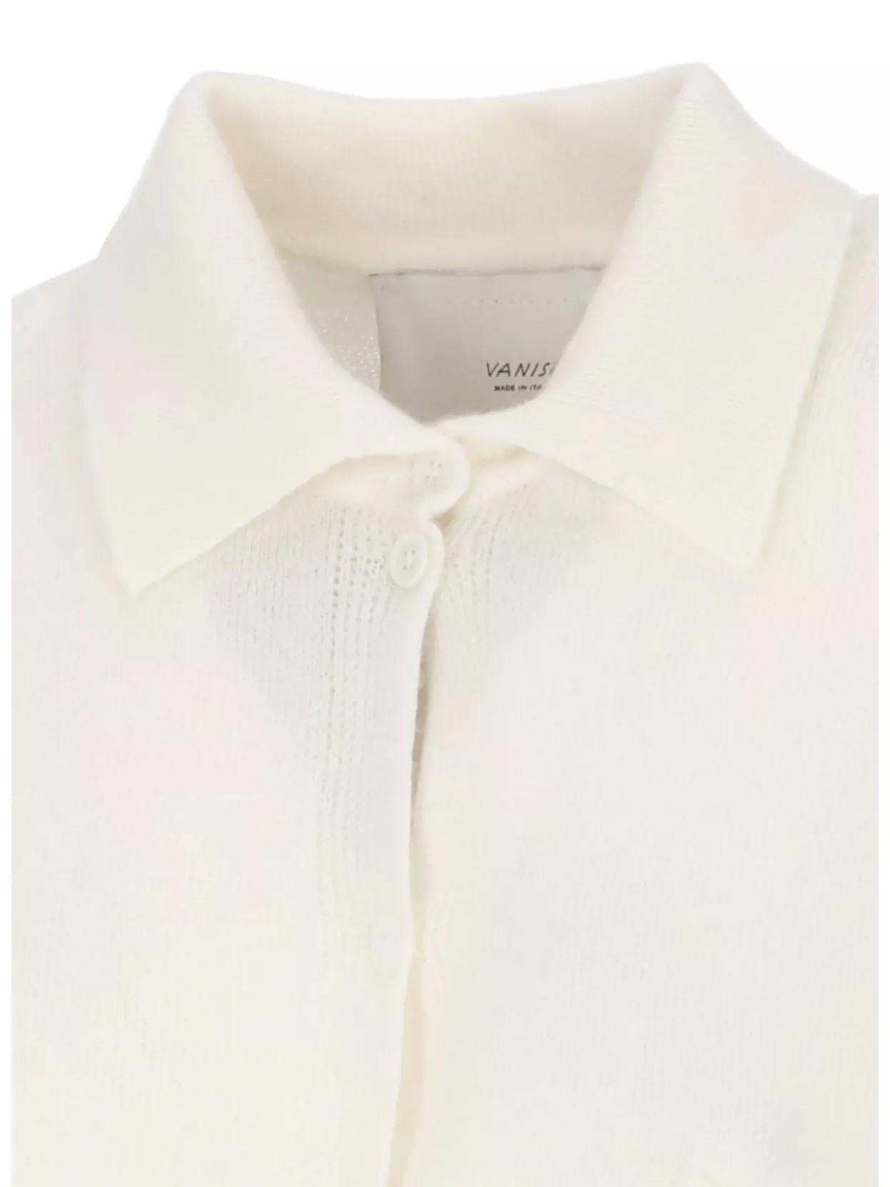 Vanise' Cashmere Cardigan Front Pocket Style