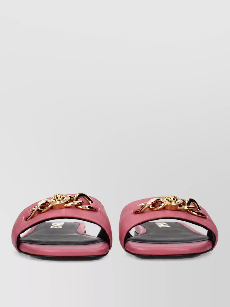 Versace leather mules