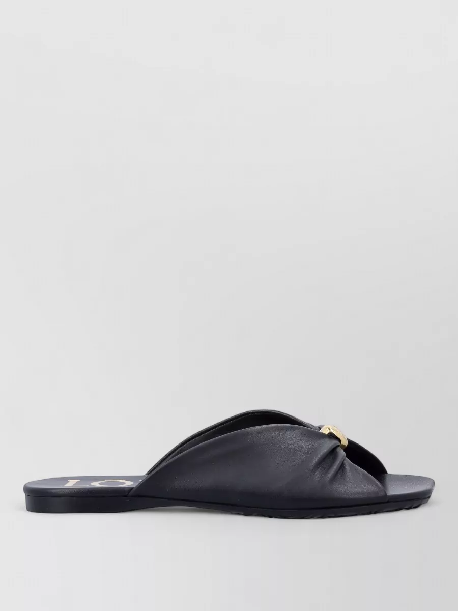 Loewe Leather Slides