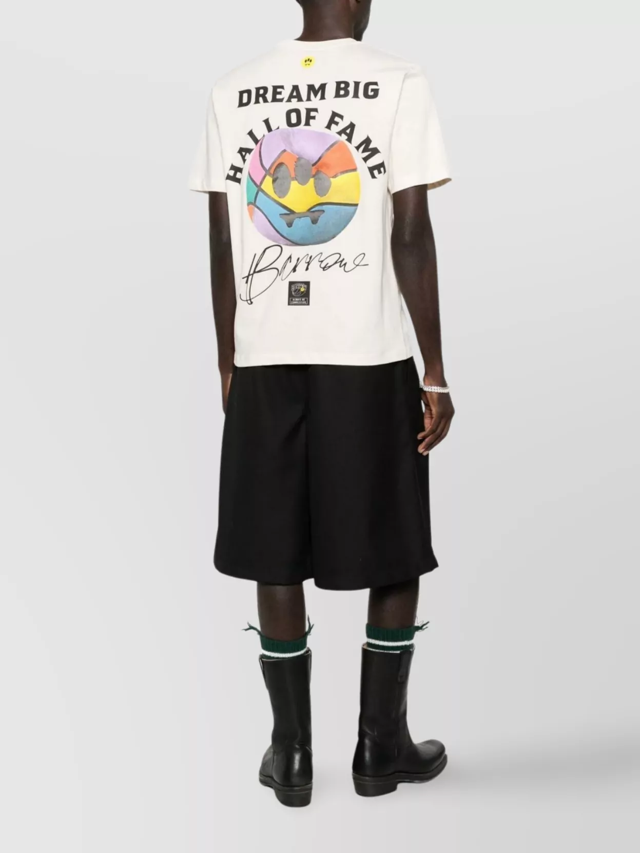 Barrow Graphic Print Short Sleeve Jersey Top