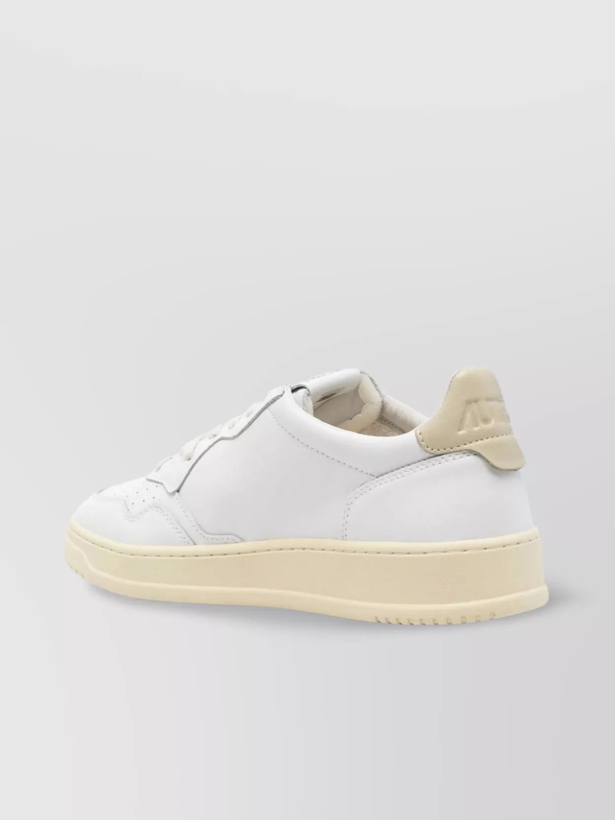 Autry Leather Tab Logo Sneakers