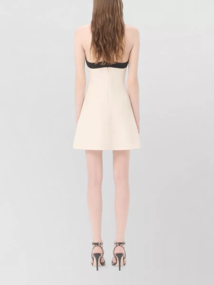 Valentino Silk-Blend Halterneck Mini Dress