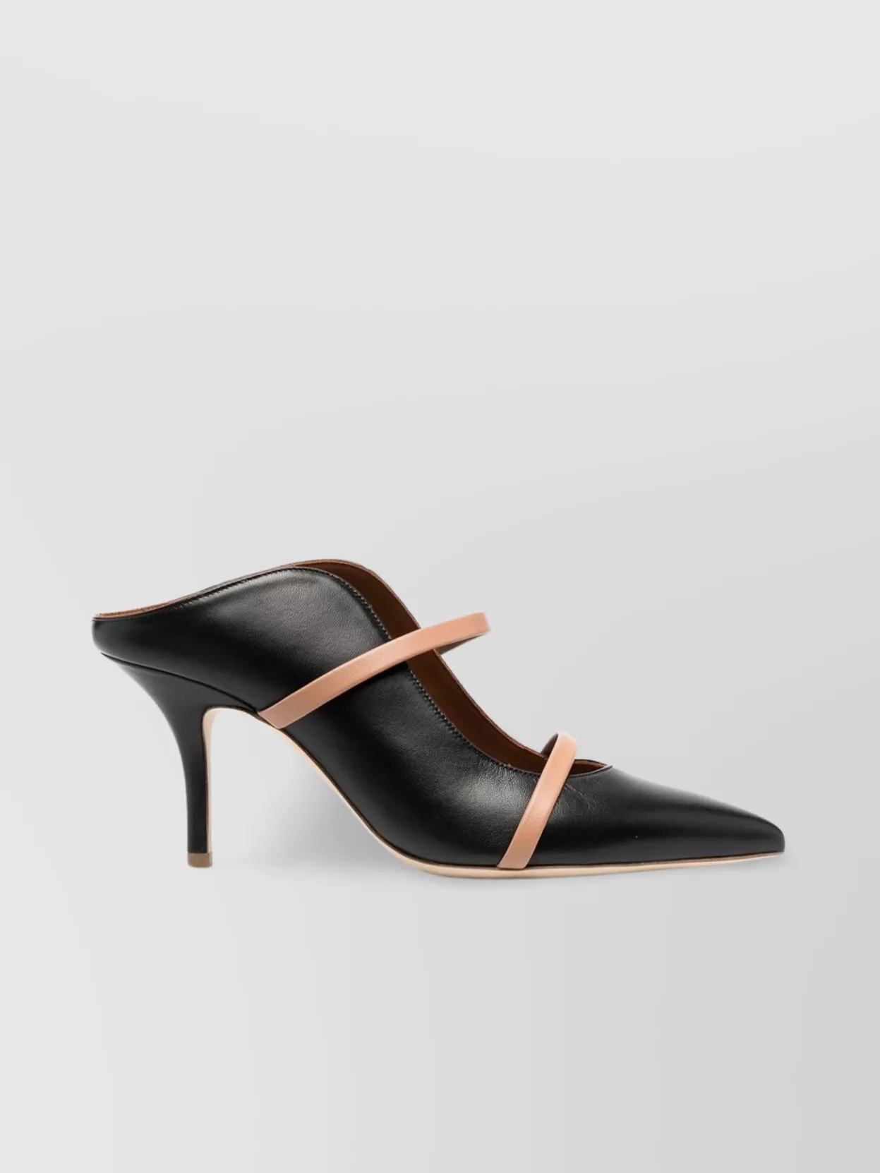 Malone Souliers Maureen Leather Pumps With Dual Strap Detail