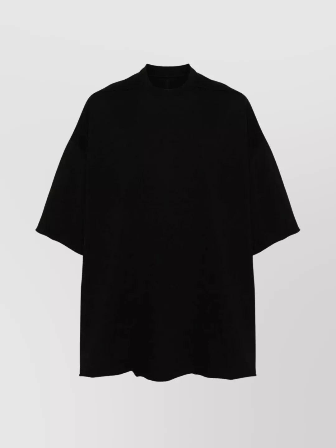Shop Rick Owens Tommy T In Heavyweight Fabric In Black