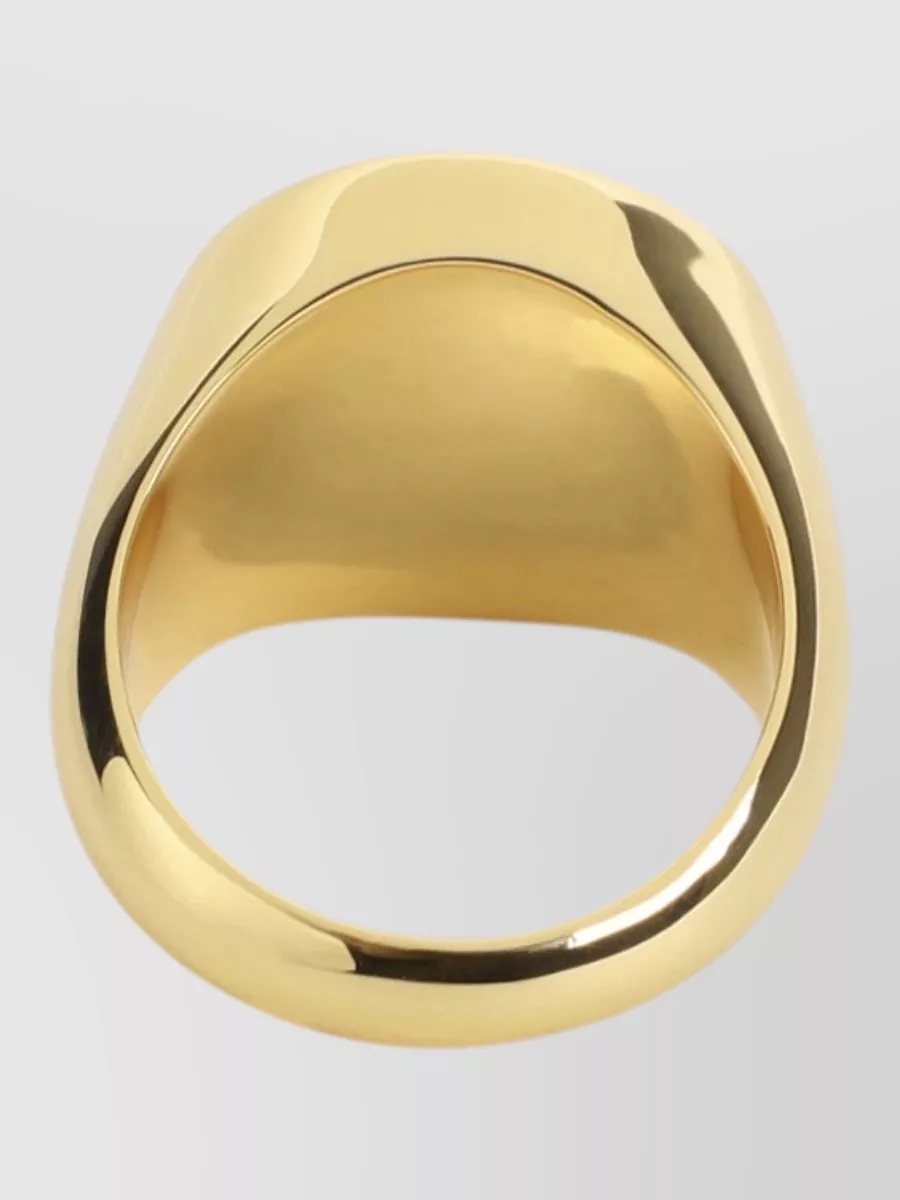 Casablanca Brass Signet Ring