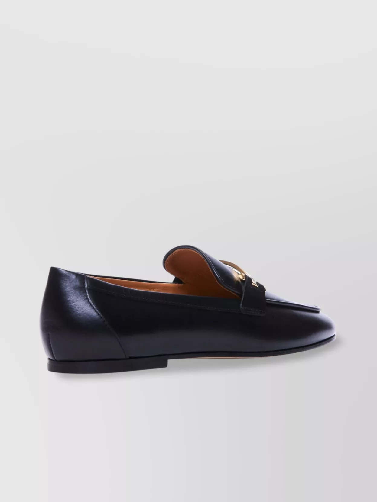 Tod's Leather Loafers Gold-Tone Hardware