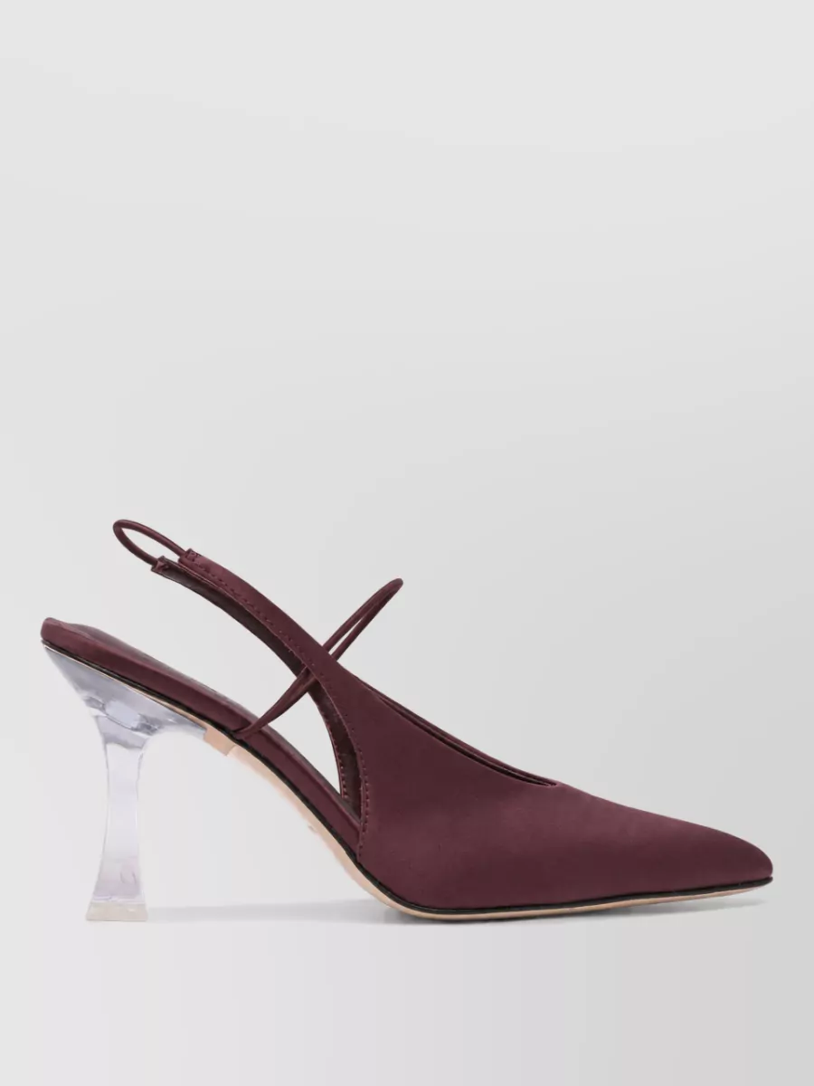 Studio Amelia Mignon 90 Fabric Slingback Pumps