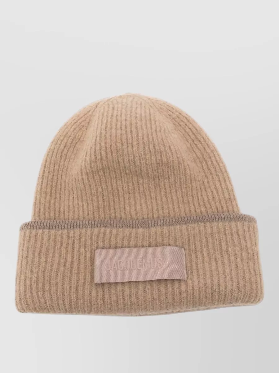 Jacquemus ribbed beanie