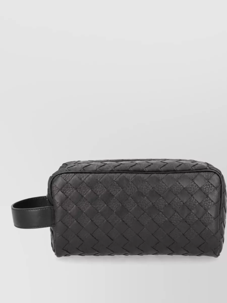Bottega Veneta woven leather clutch bag
