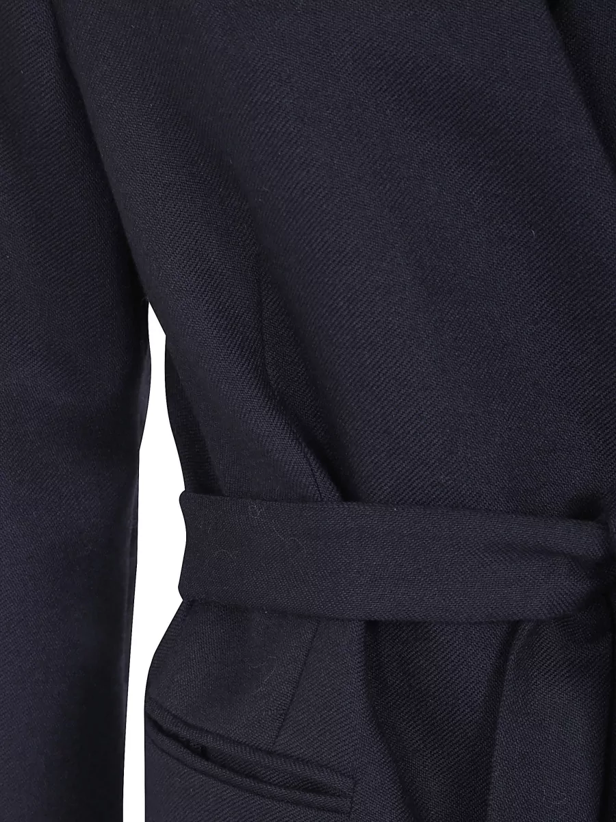 By Malene Birger Virgin Wool Single Breasted Coat