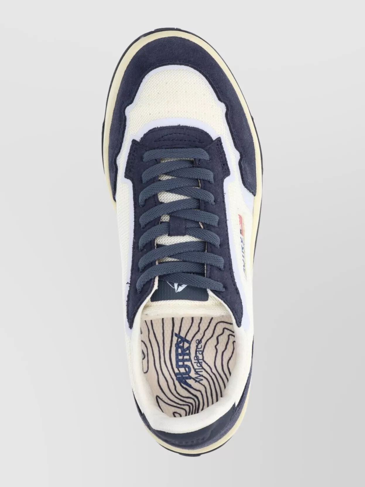 Autry Contemporary Low Top Sneakers With Contrast Panels In Black