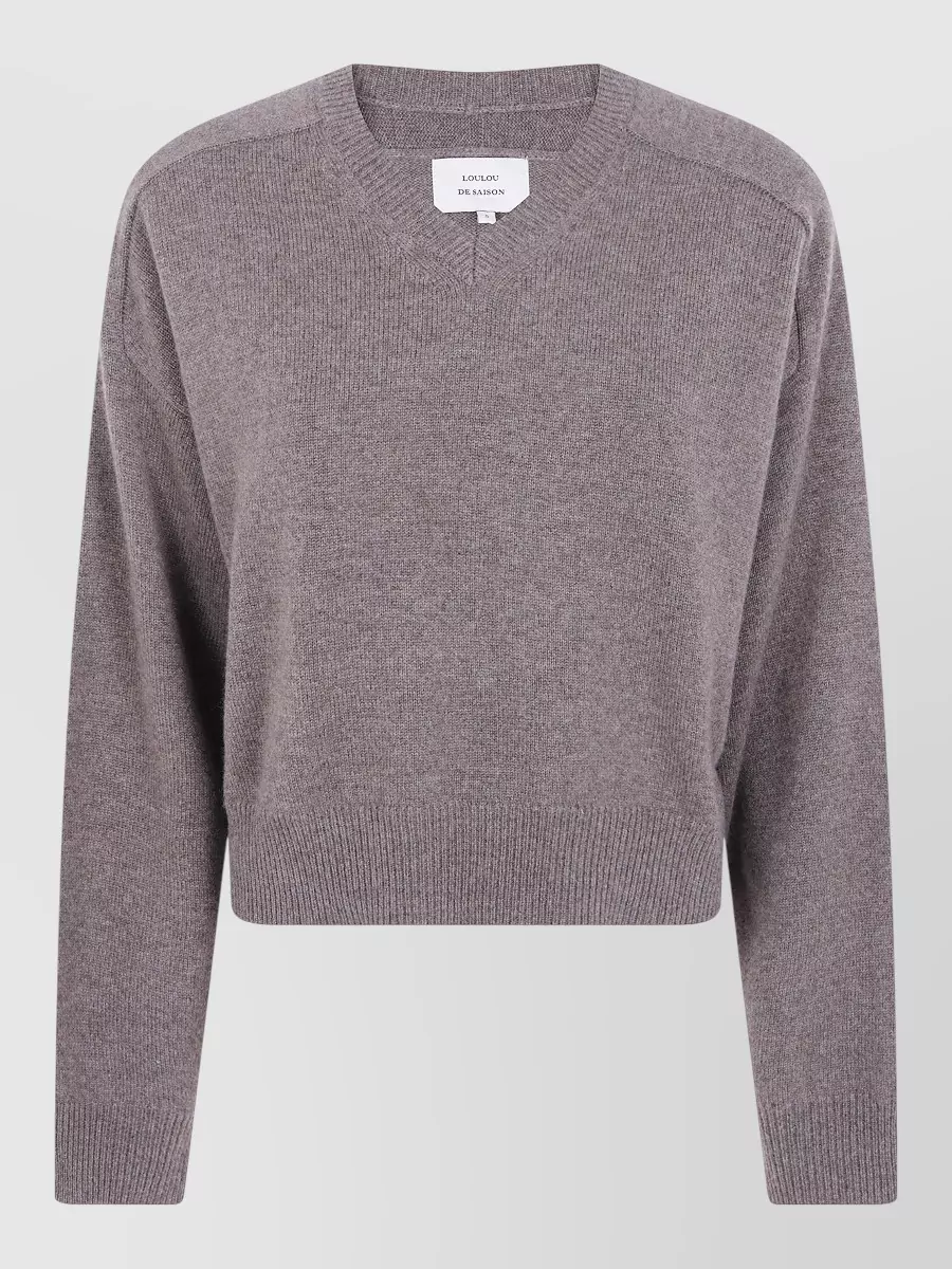 Loulou Studio cashmere v-neck sweater