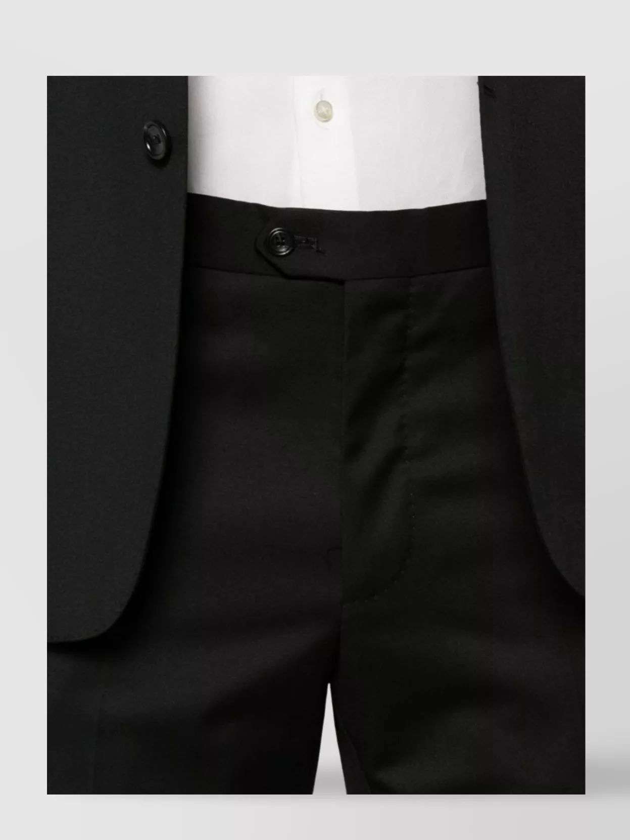 Tagliatore Napoli Wool Suit With English Rear Vents