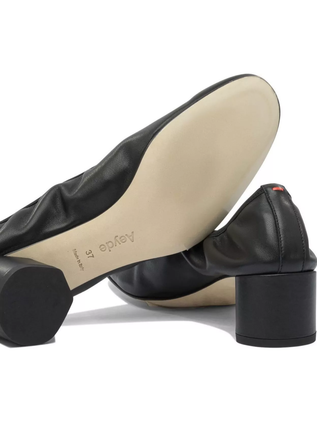 Aeyde Block Heel Ballerina Shoes