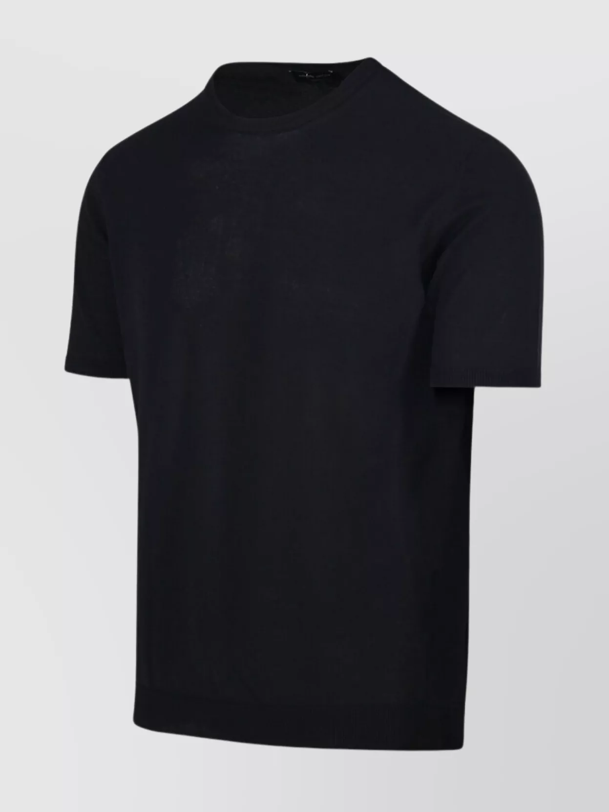 Roberto Collina Basic Crew Neck Short Sleeve Top