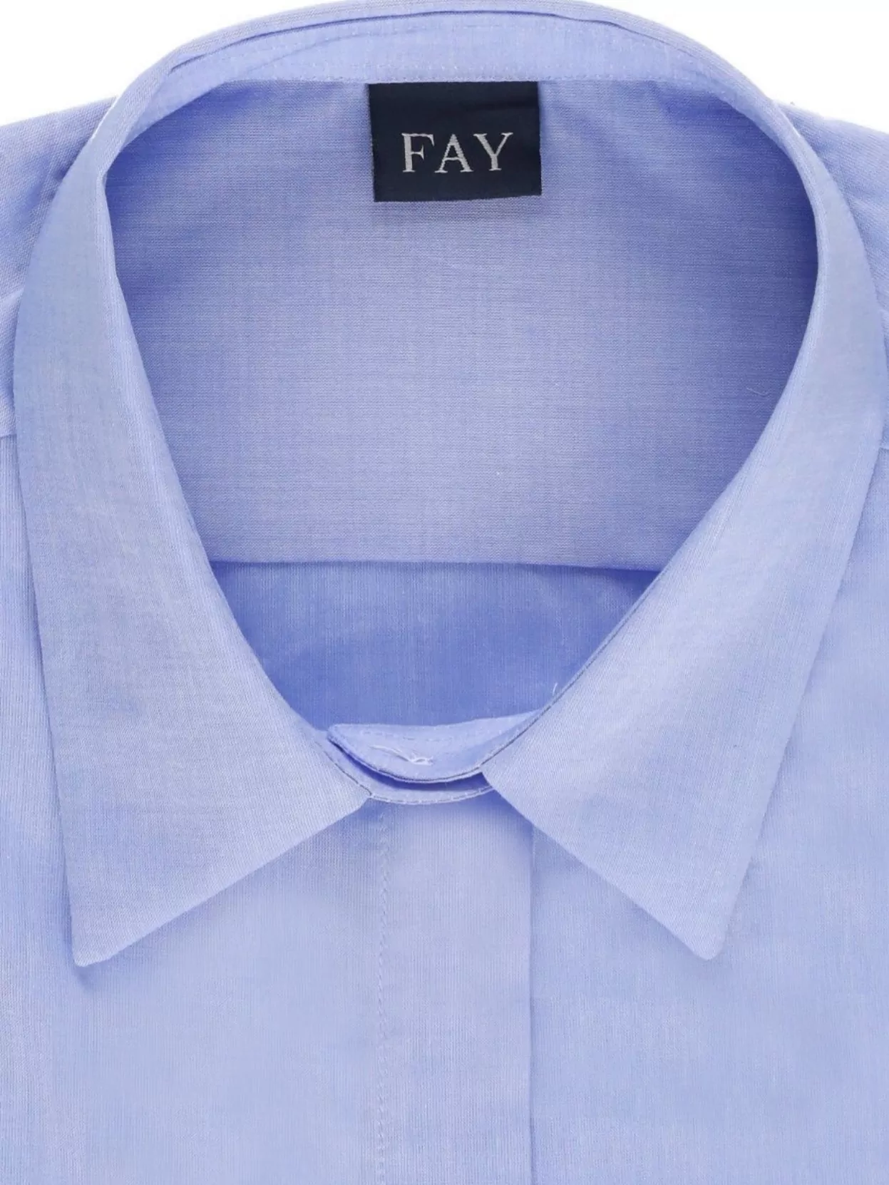 Fay Cotton Shirt With Long Sleeves And Collar