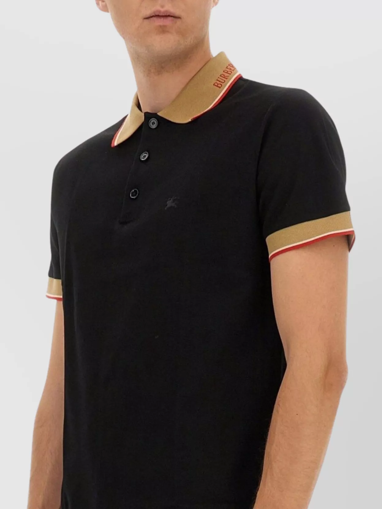 Burberry Polo Shirt In Cotton