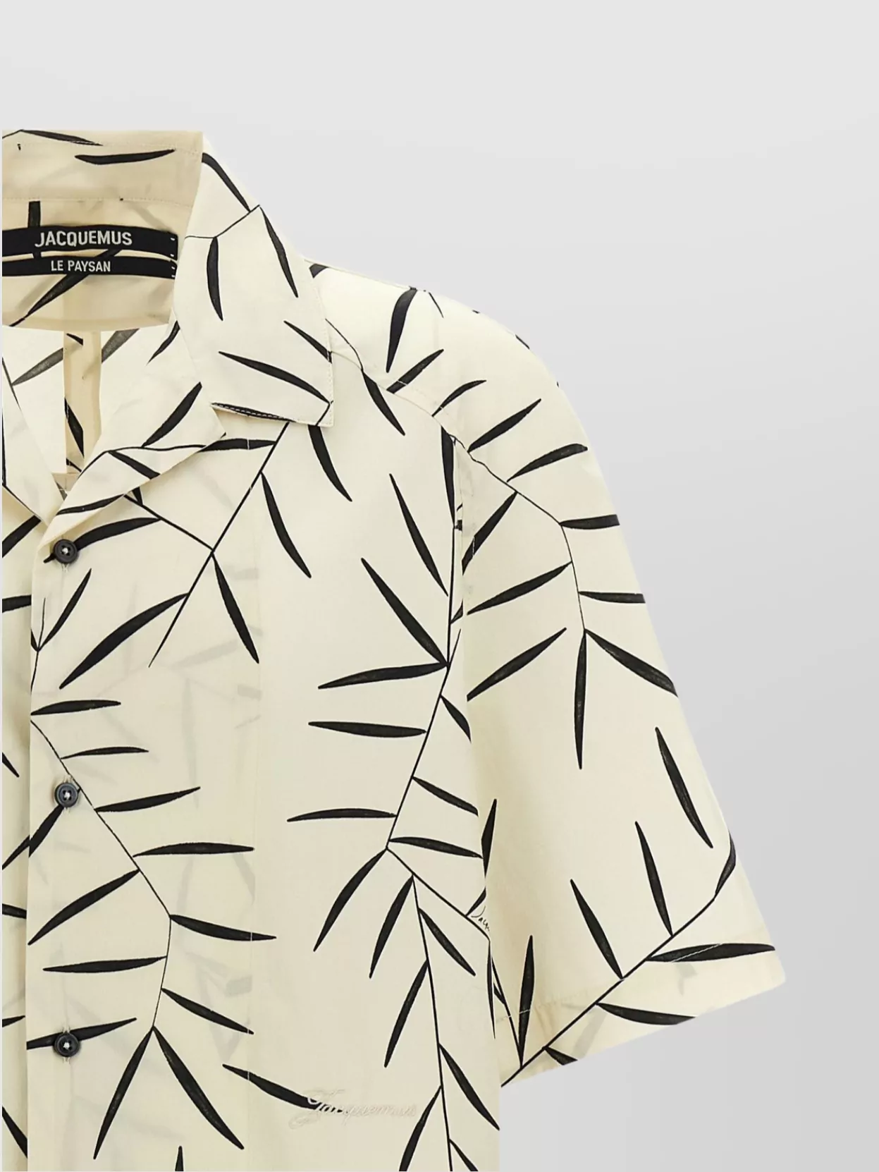Jacquemus 'The Fonccio Leaf Print Shirt'