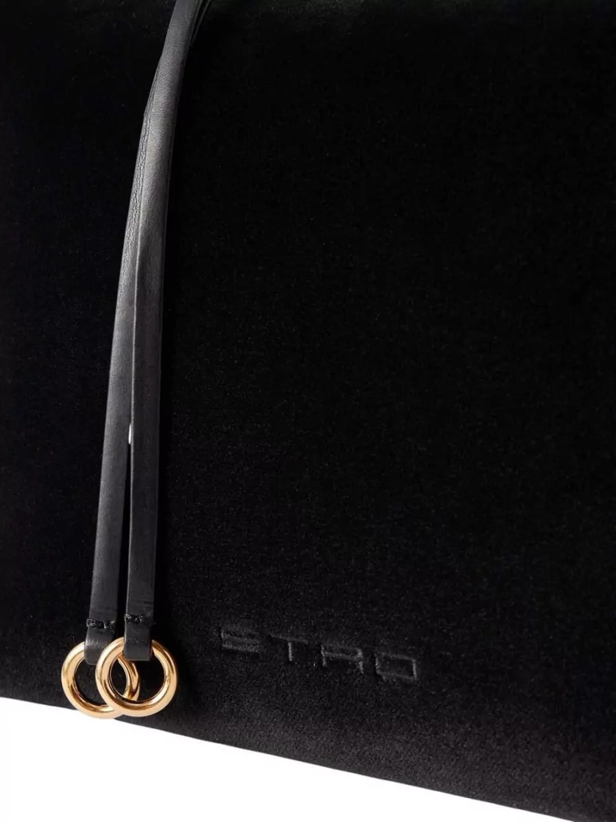 Etro Small Velvet Shoulder Bag