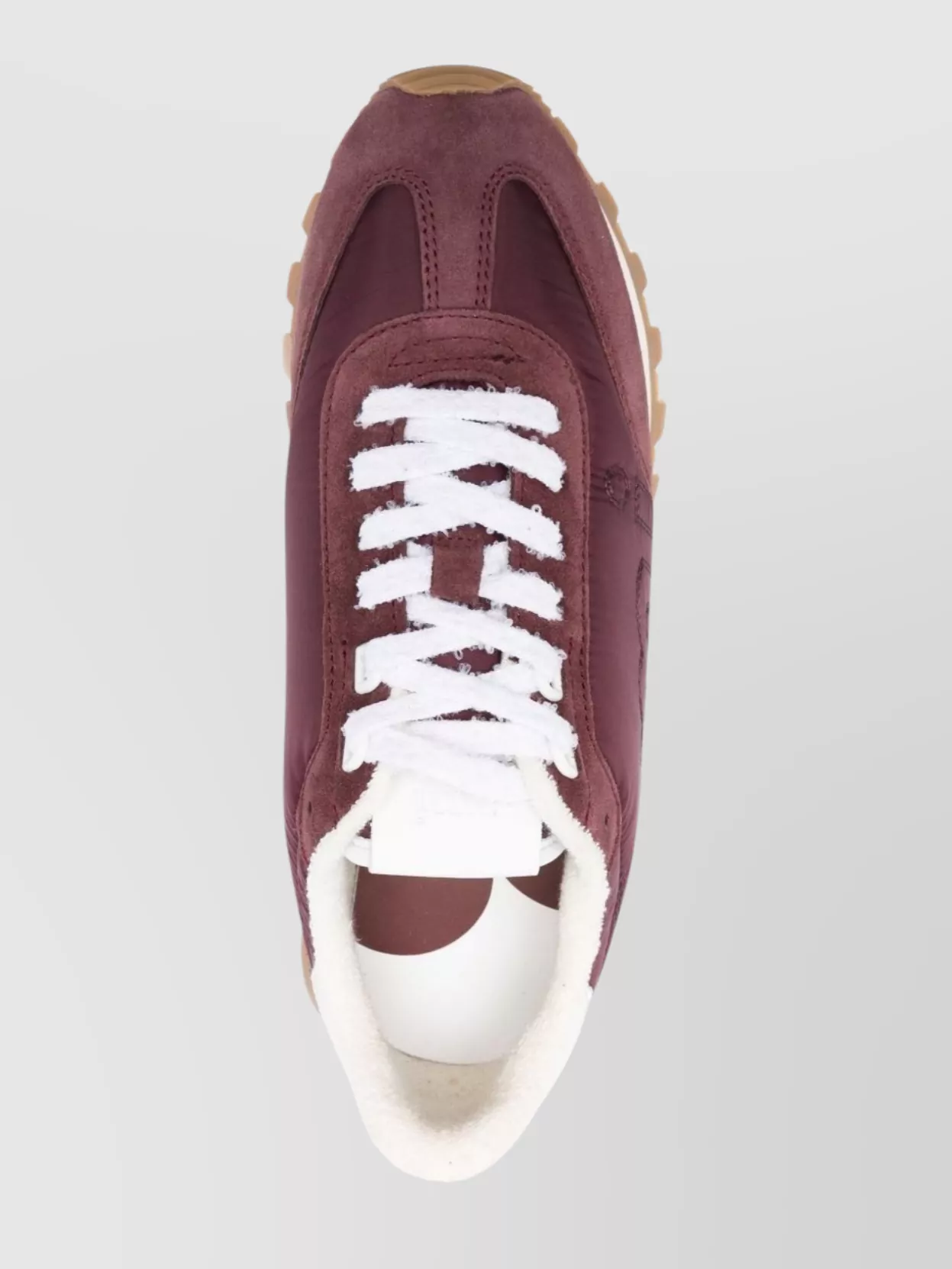 Ami Alexandre Mattiussi Low Top Sneakers With Suede Panels And Rubber Sole