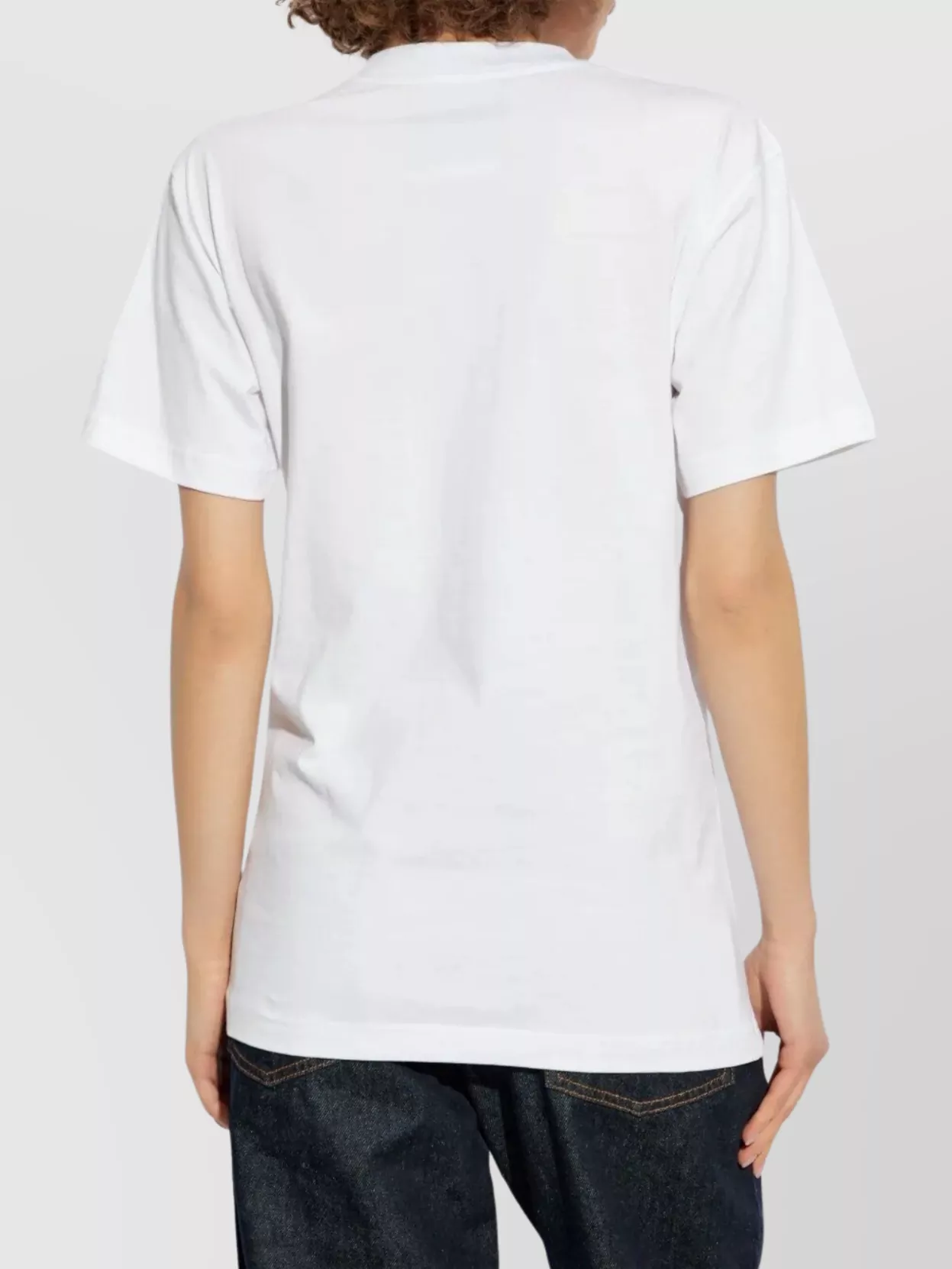 Moschino Crew Neck Graphic Print T-Shirt