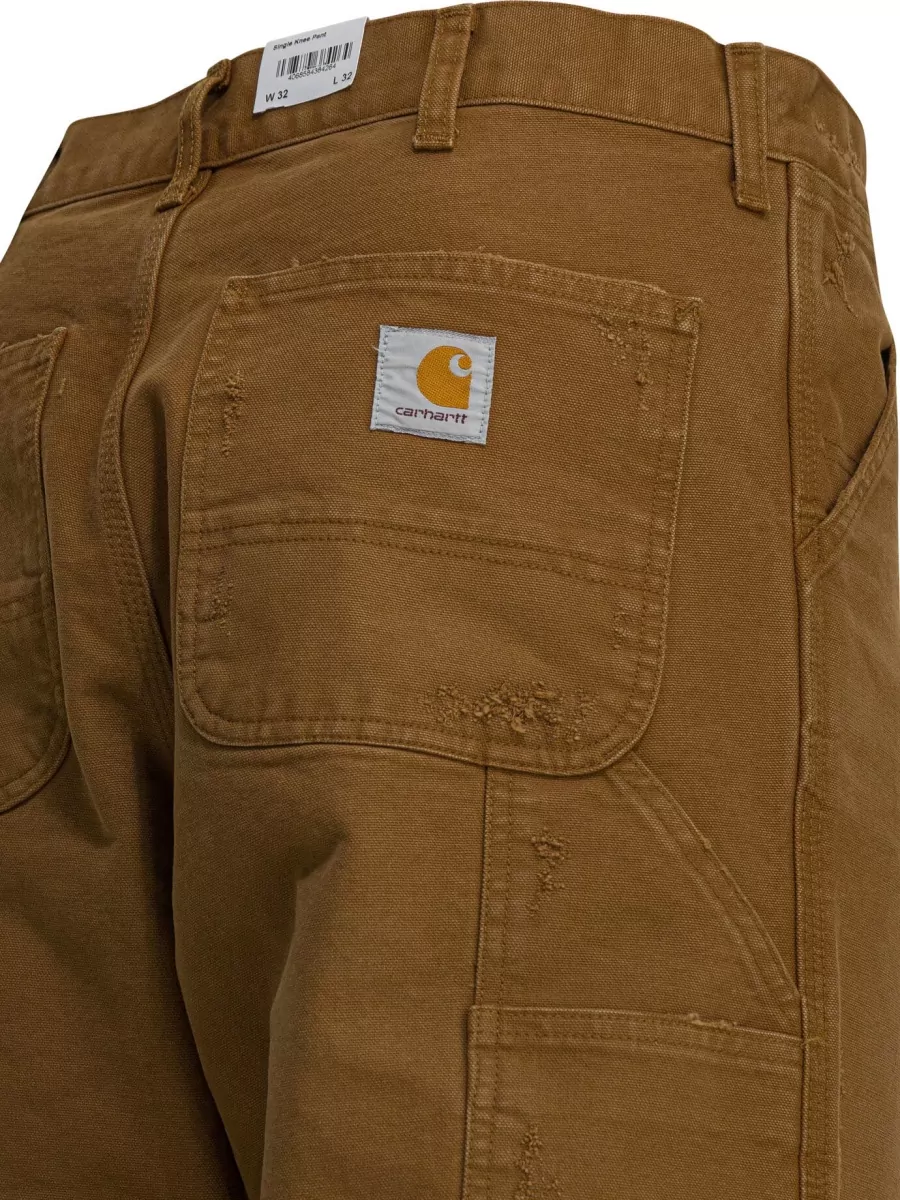 Carhartt Wip Cotton Straight-Leg Trousers