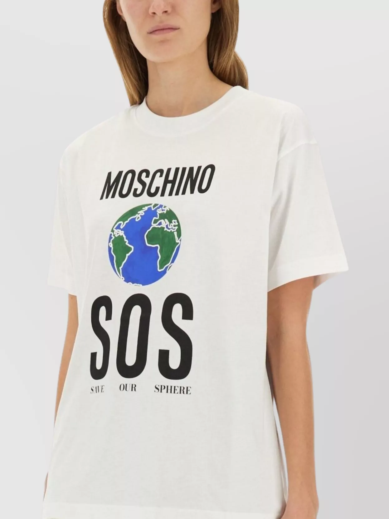 Moschino Graphic Print Short Sleeve T-Shirt