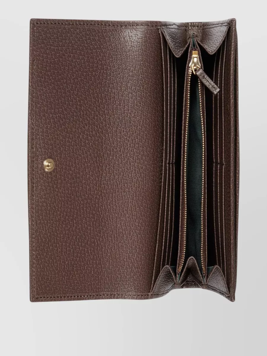 Gucci Canvas Logo-Print Wallet