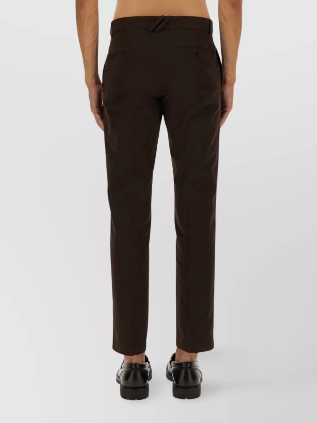 Burberry Tailored Trousers With Side And Back Pockets