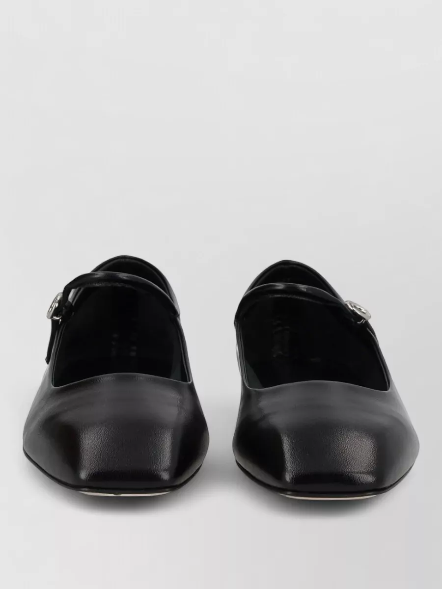Aeyde leather mary jane ballerina shoes