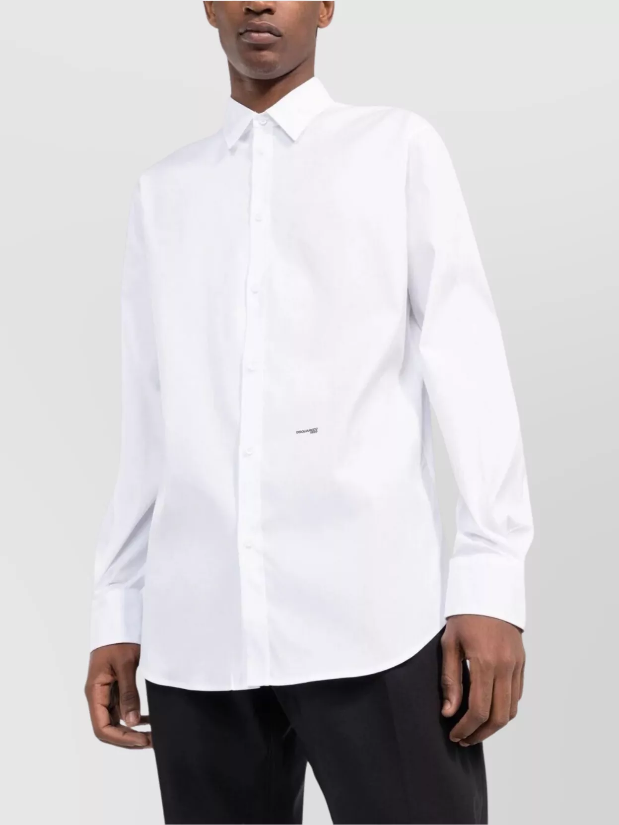 Dsquared2 Button-Down Collar Long Sleeve Shirt Design
