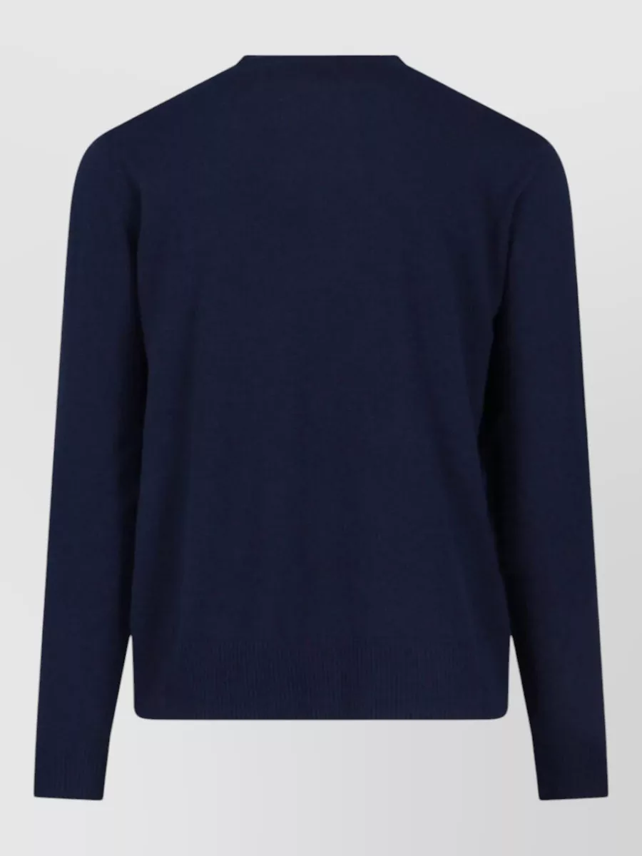 Vivienne Westwood Knit Sweater Crew Neck Ribbed Trims