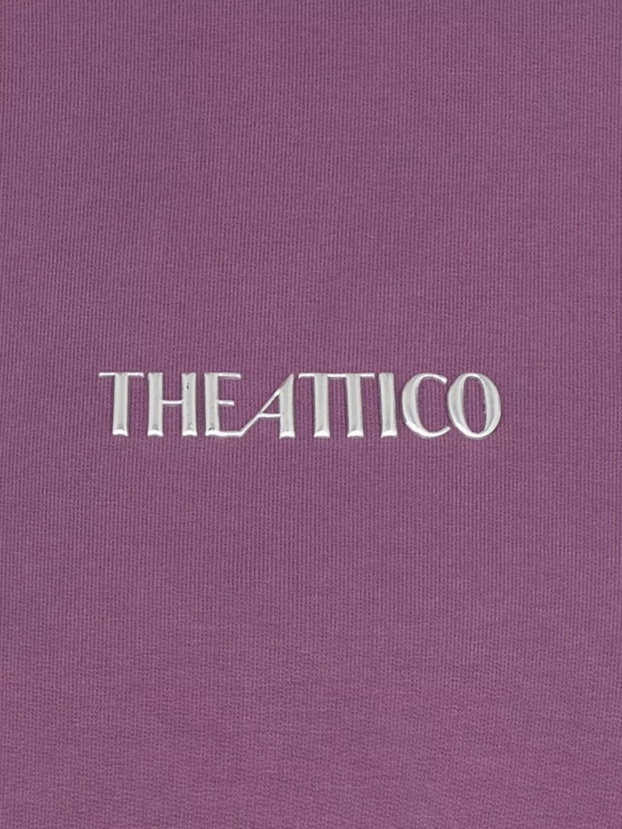The Attico Crew Neck Long Sleeves Knee Length Dress