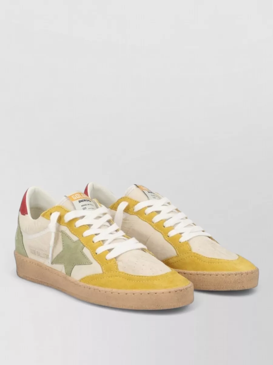 Golden Goose Leather Low-Top Sneakers